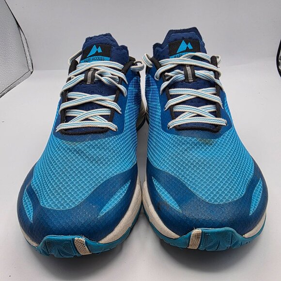 Merrell Bare Access Flex Shoes Mens Size 8.5 Blue Cyan Athletic Running Walking - Picture 2 of 13